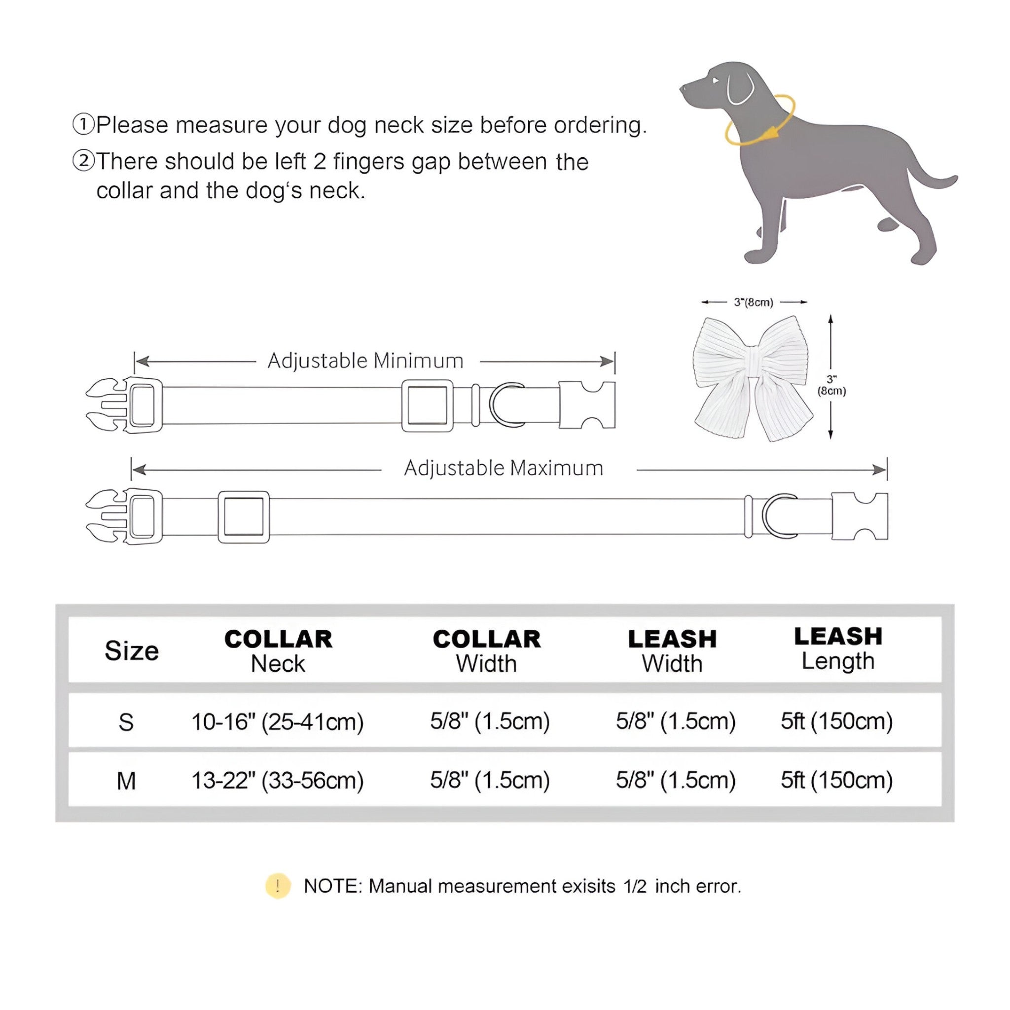 Luna | Sød Lyserød Halsbånd og Snor Sæt til Små og Mellemstore Hunde - - Luna | Sød Lyserød Halsbånd og Snor Sæt til Små og Mellemstore Hunde- €25 - {{ product_tags }