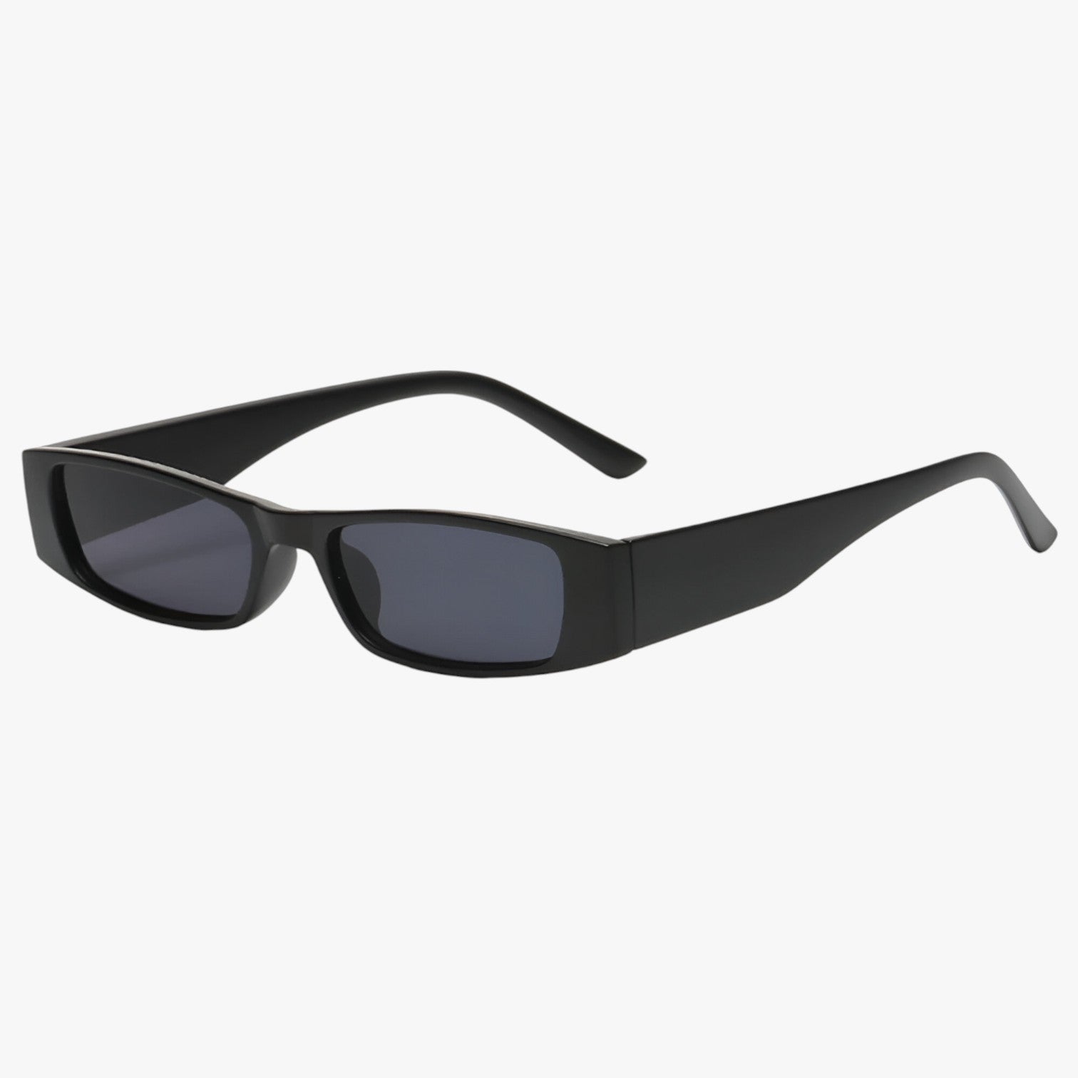 Lenora | Retro Slank Cat-Eye Solbriller – Modig Stil, UV-beskyttelse - Matte sort - women's fashion - {{ product_tags }