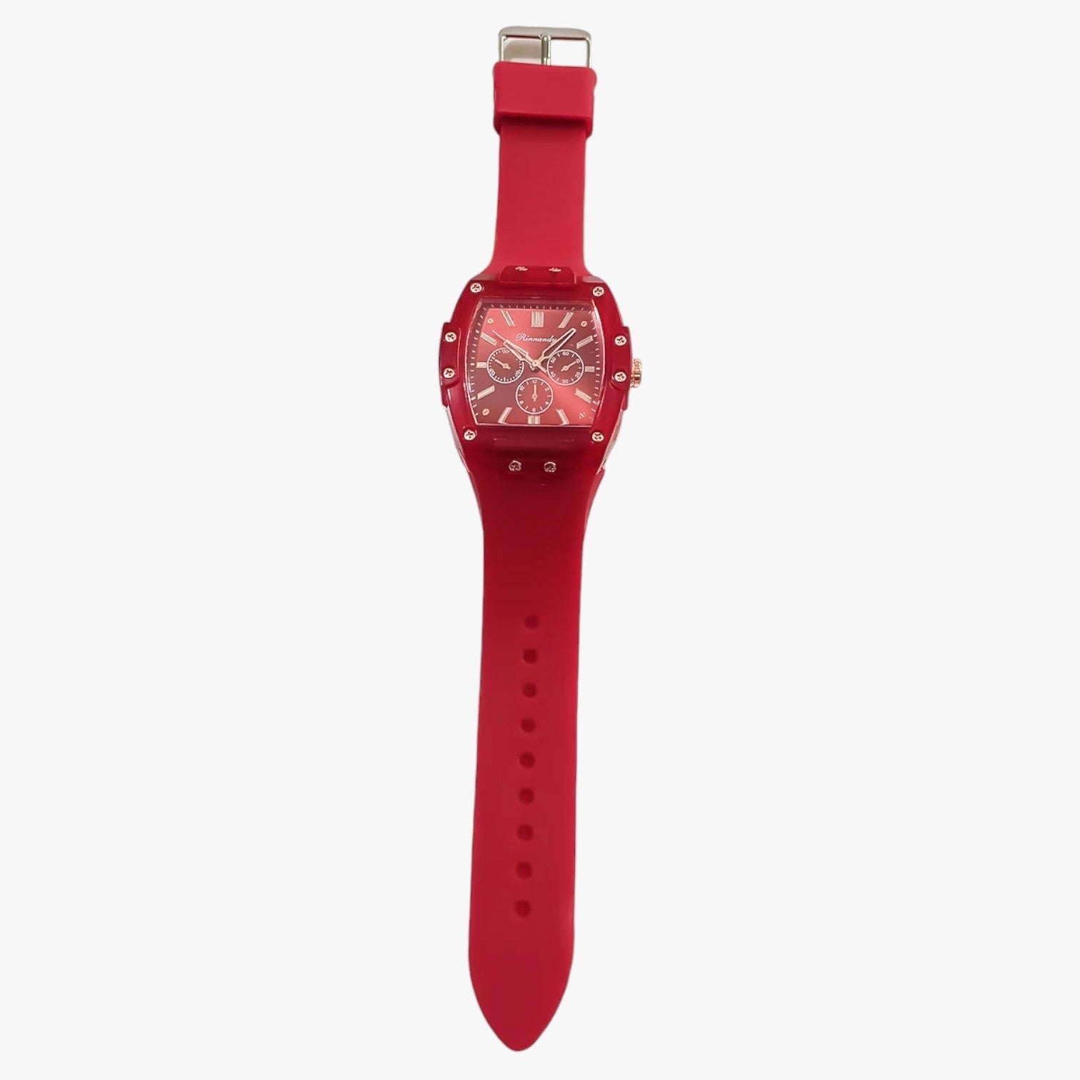 Kiera | Luksuriøst og komfortabelt damesur med silikonearmbånd - - Kiera | Luksuriøst og komfortabelt damesur med silikonearmbånd - €25 - {{ product_tags }