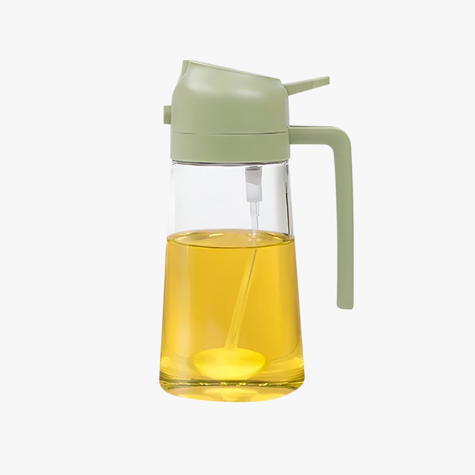 Elora | 2-i-1 Olie Spray & Gieter – Præcis dosering, mindre spild - Grøn-Plastik-500ml - house & garden - {{ product_tags }