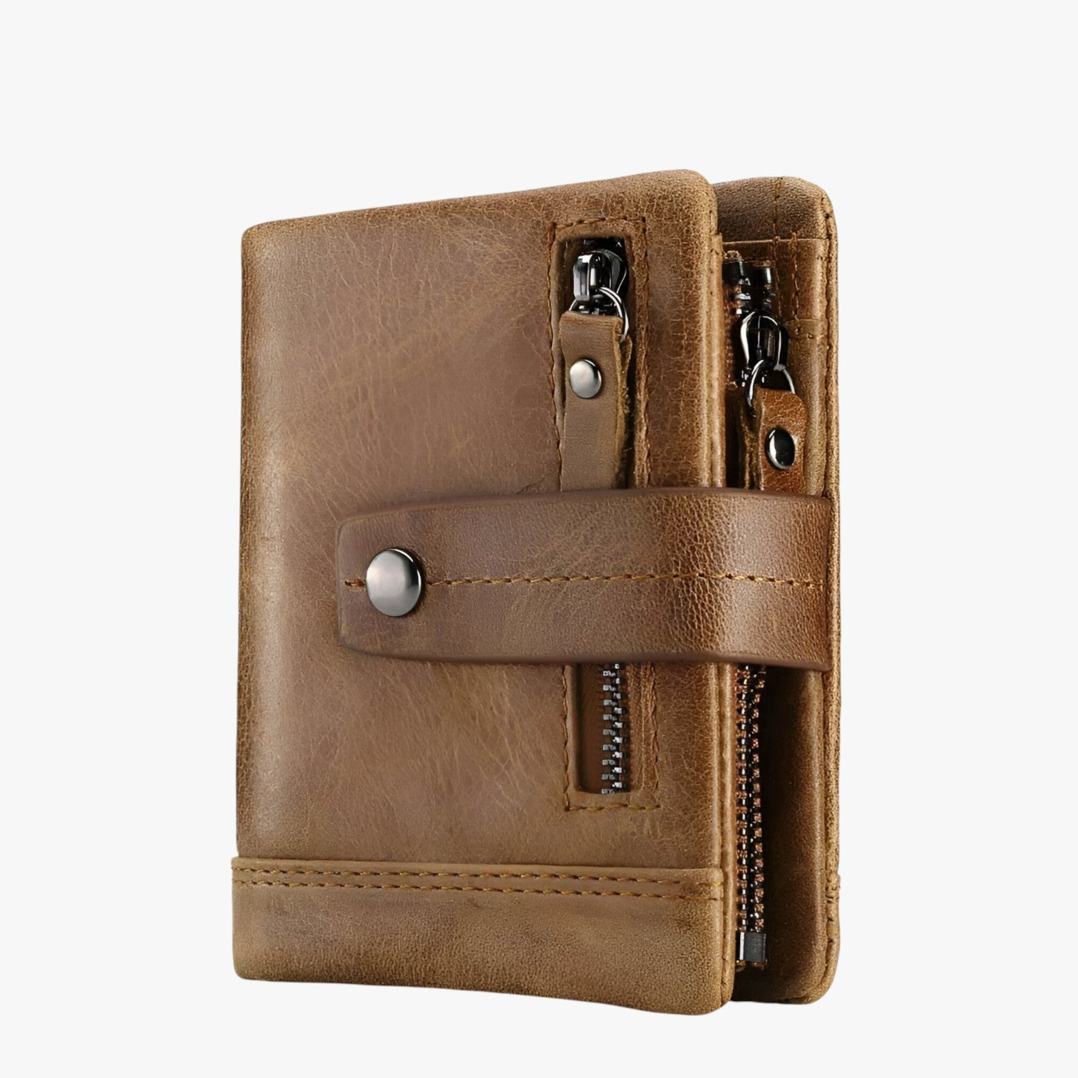 Yesenia | Luksus læder damepung - Stilfuld, kompakt og praktisk - Brun - bags - {{ product_tags }