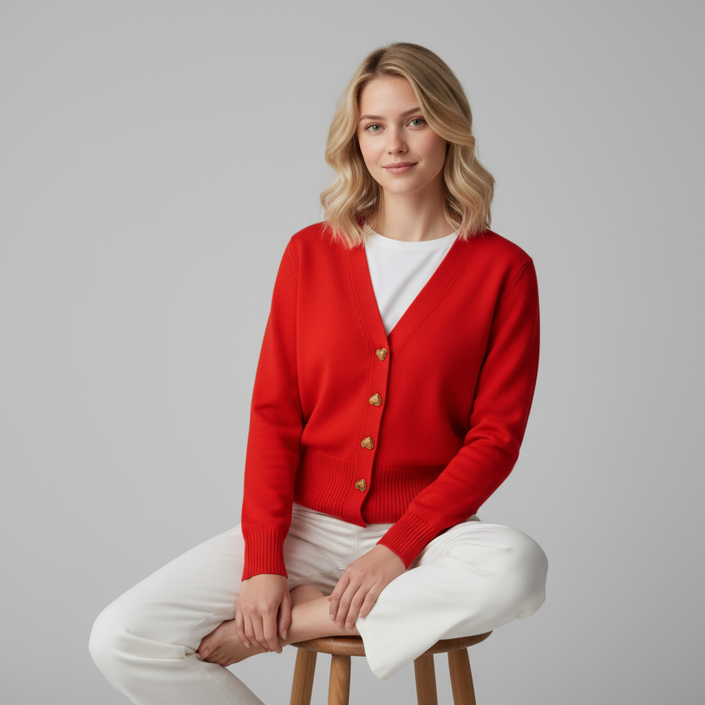 Doretta | Kvinders Komfortable Uld Sweater - - Sweatre - {{ product_tags }