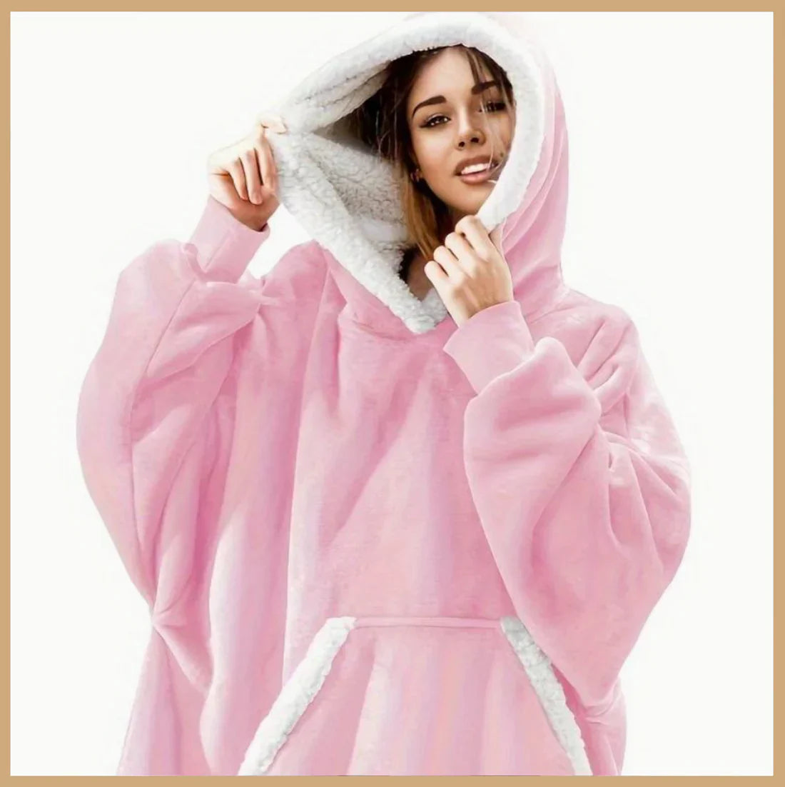 SNUGGY™ | Behagelig & Varme - Rosa Énstørrelse passer alle - SNUGGY™ | Behagelig & Varme - €25 - {{ product_tags }