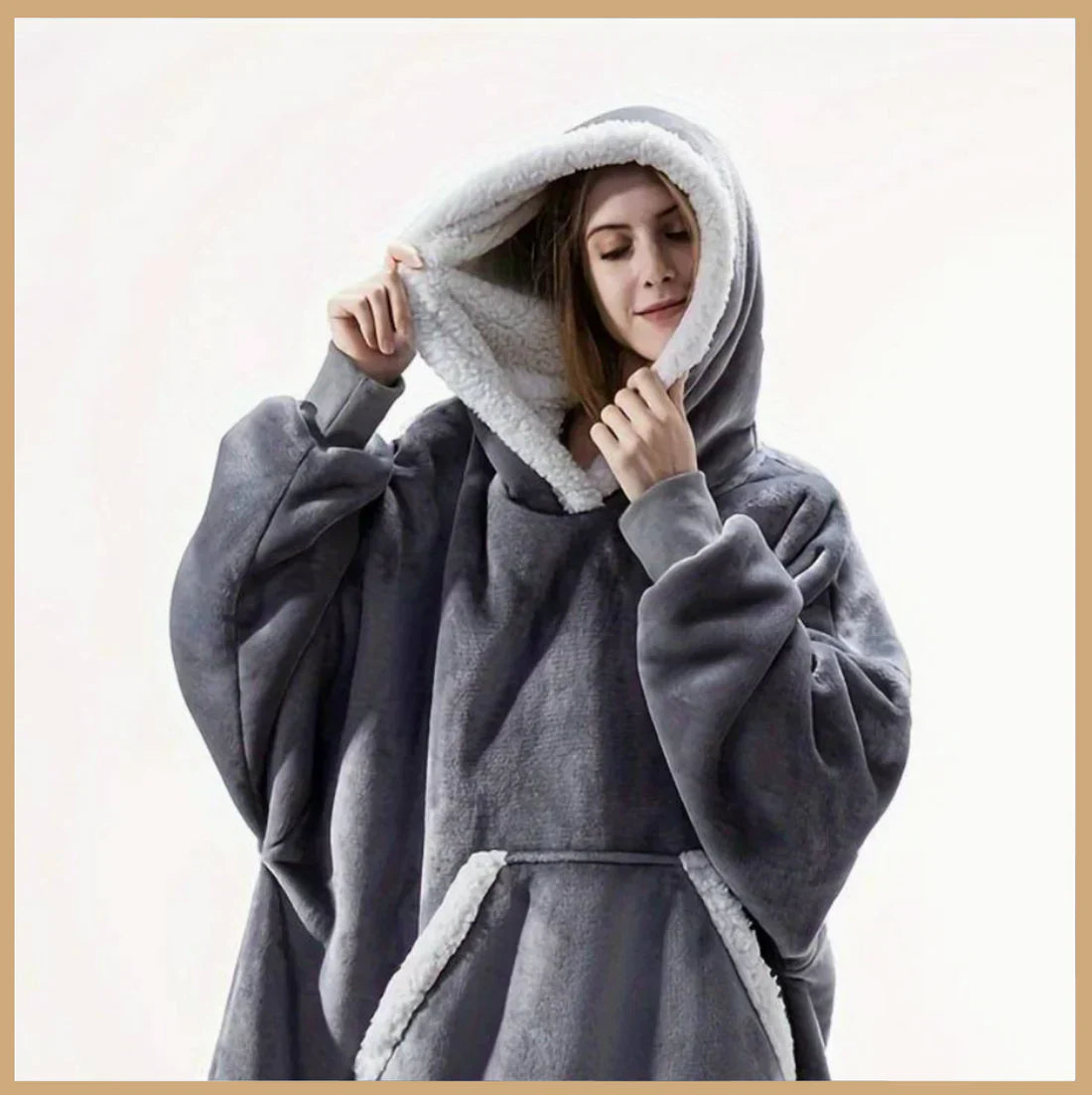 SNUGGY™ | Behagelig & Varme - Mørkegrå Énstørrelse passer alle - SNUGGY™ | Behagelig & Varme - €25 - {{ product_tags }