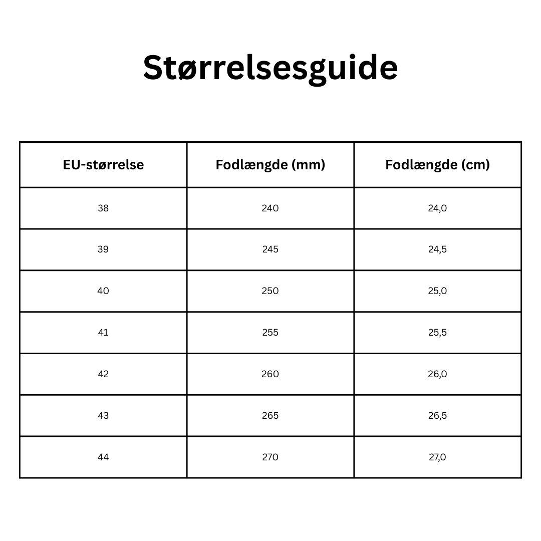 Size Guide
