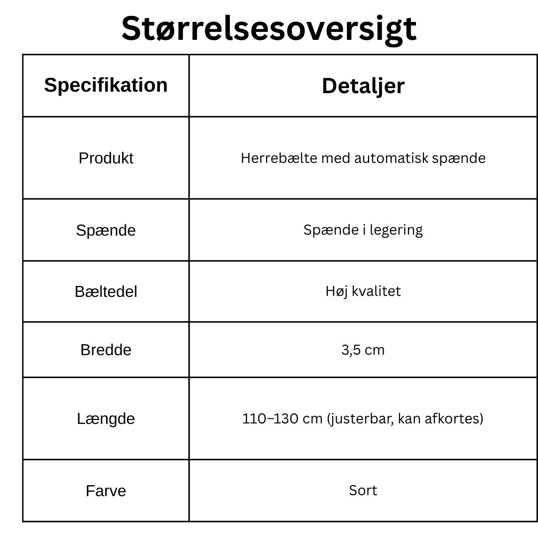 Size Guide