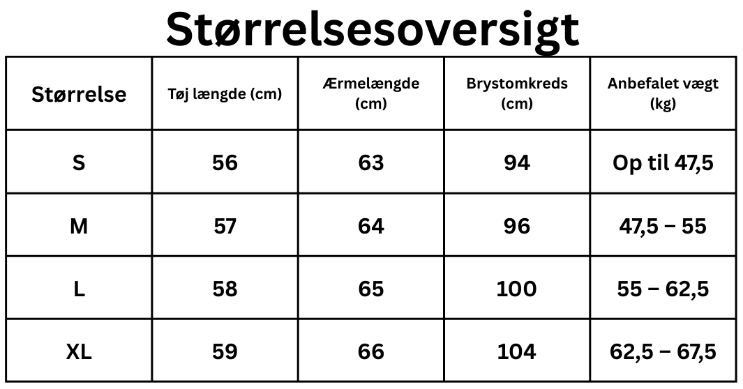 Size Guide