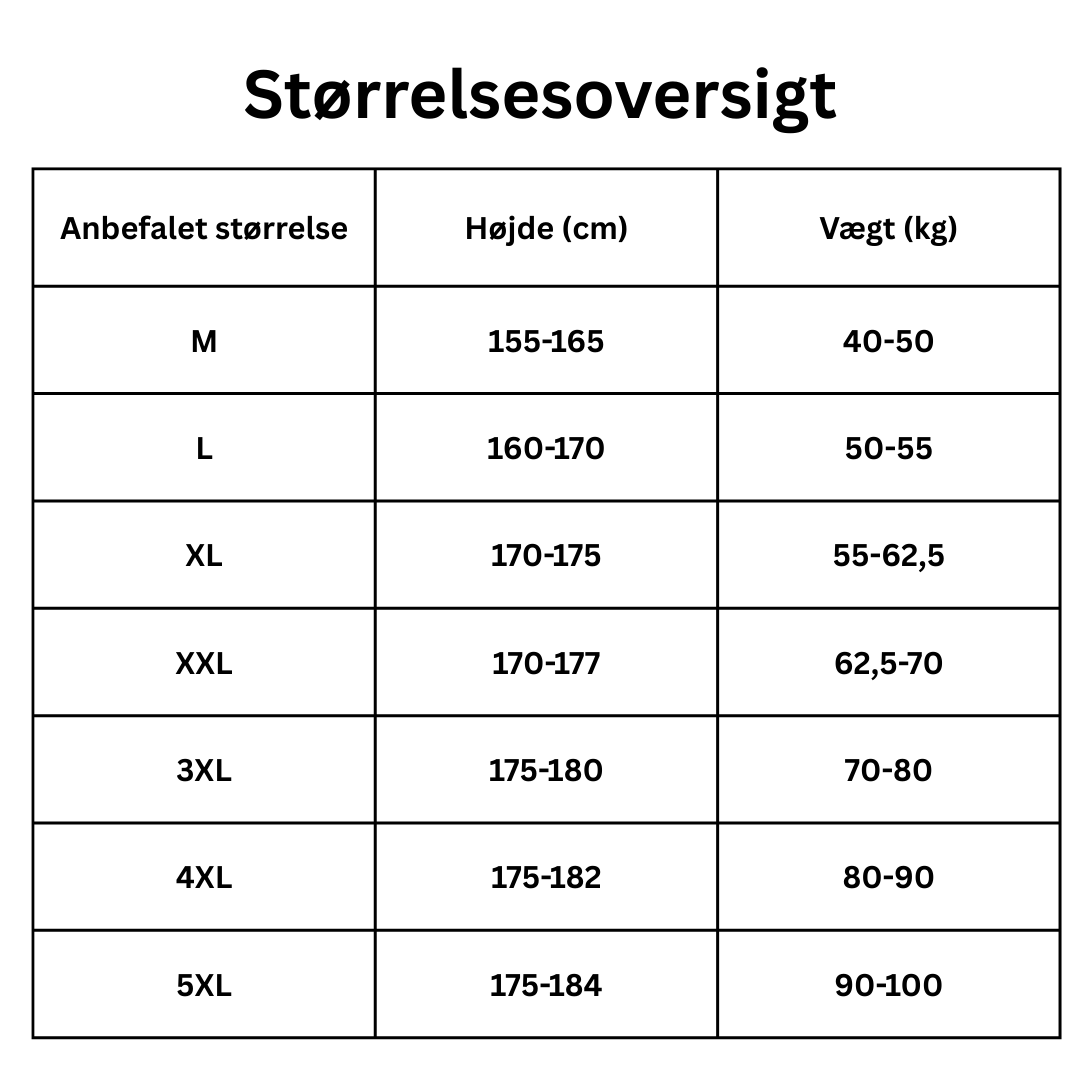 Size Guide