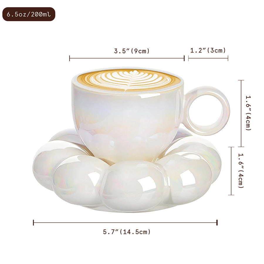 Solsortermugg | Smukt blomstermønster til morgenkaffen - - house & garden - {{ product_tags }