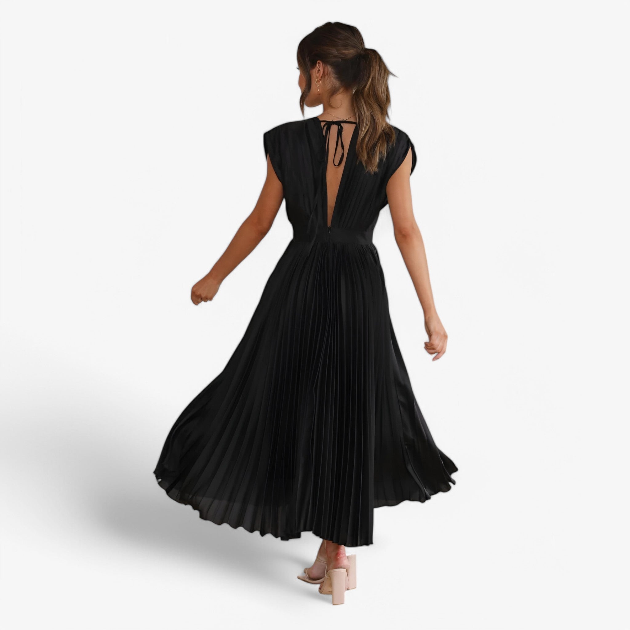 Ava | Maxi plisserede kjole - Elegant og komfortabel - - women's fashion - {{ product_tags }