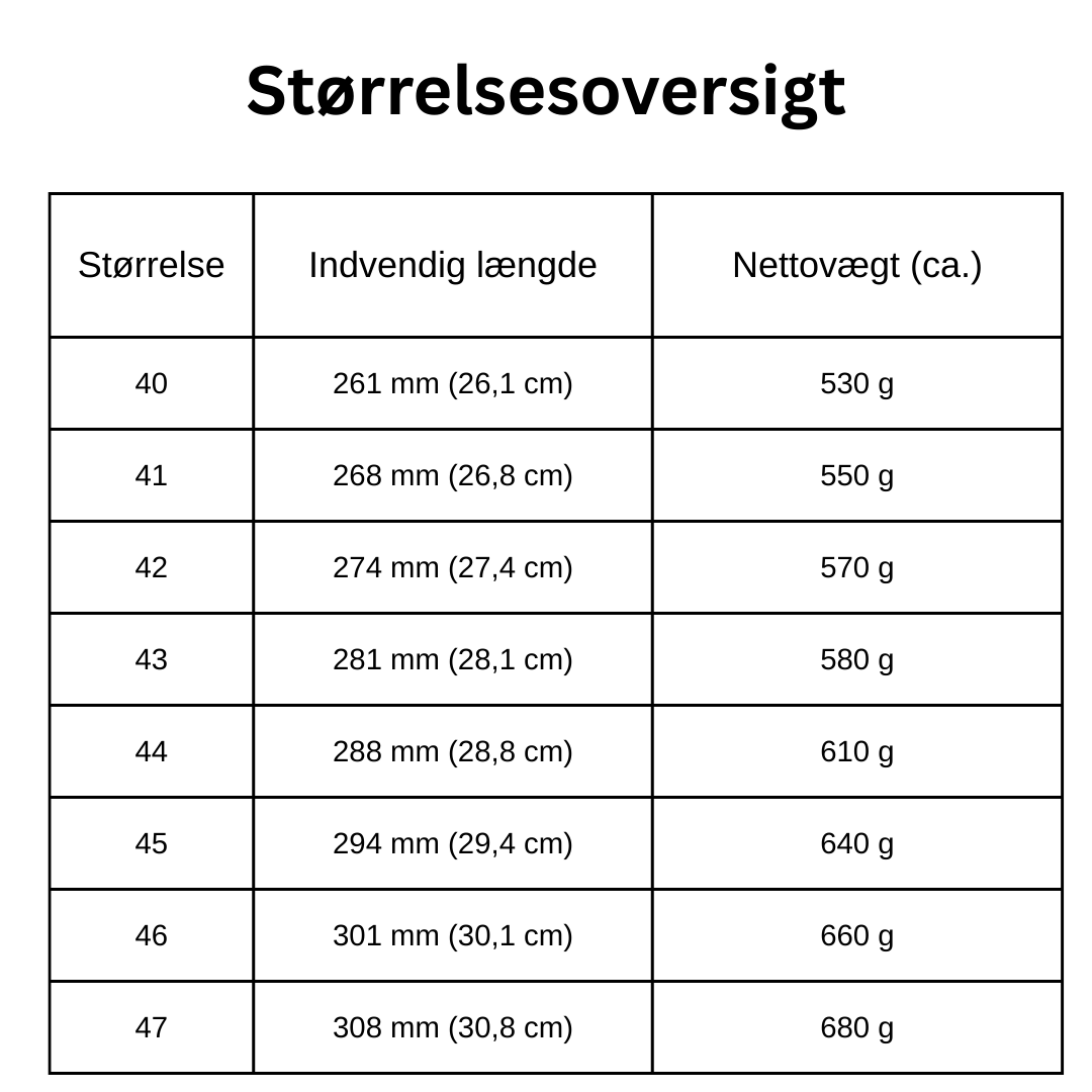 Size Guide