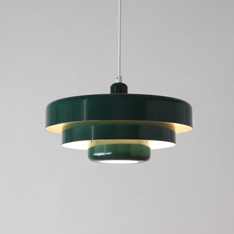 Three-Tier Bauhaus Pendellampe - Nordisk Metalarmatur - Grøn - Home Decor - {{ product_tags }