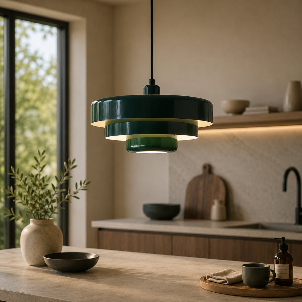 Three-Tier Bauhaus Pendellampe - Nordisk Metalarmatur - - Home Decor - {{ product_tags }