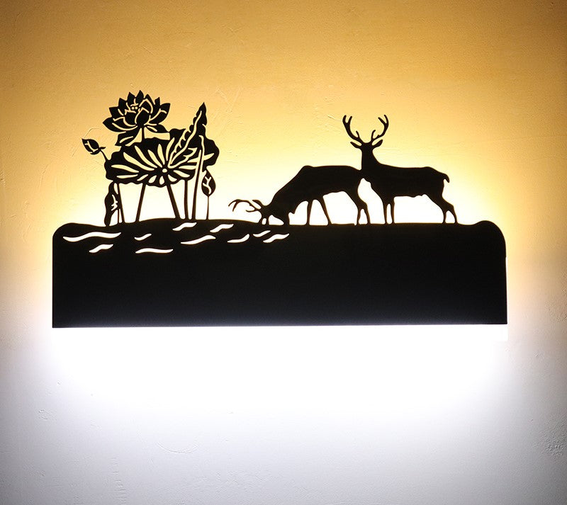 GardenFeel World Light™ | Væglampe & dekoration | Til ethvert interiør - Hjorte - GardenFeel World Light™ | Væglampe & dekoration | Til ethvert interiør- €25 - {{ product_tags }