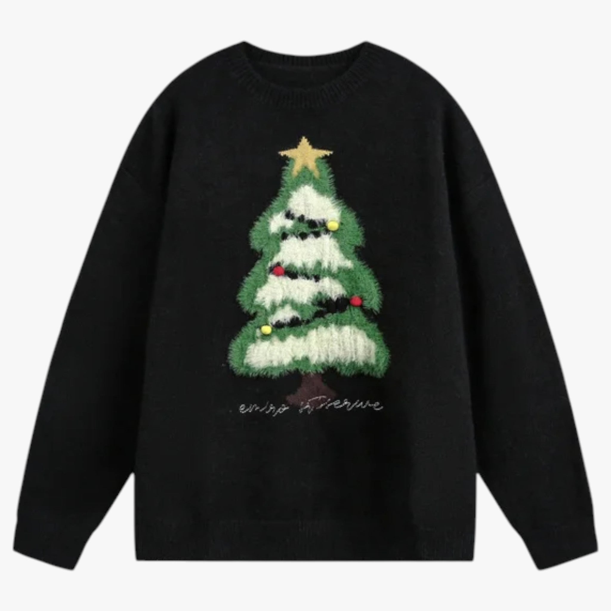 Unisex varm vintertrøje til friske og kolde dage - Sort - - {{ product_tags }