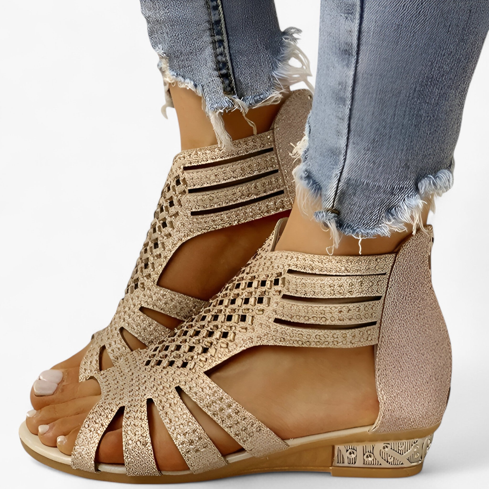 Rosalinda | Sandaler i krystal – Lette og glamourøse - - women's fashion - {{ product_tags }