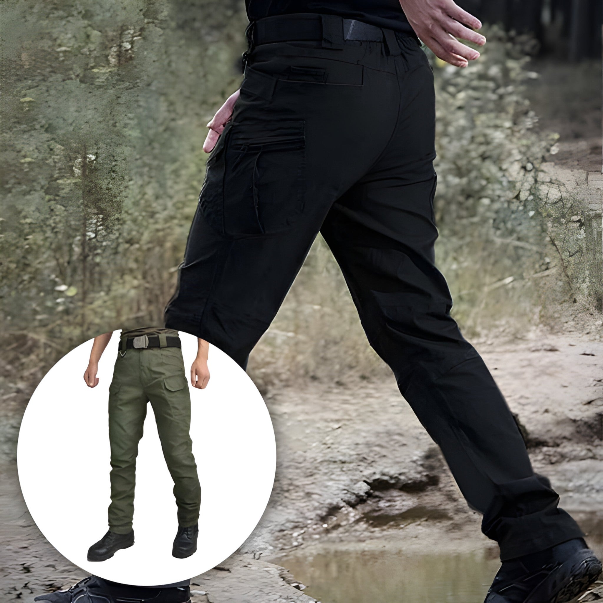 Leo | Mænds Åndbare Taktiske Bukser i Polyester - - men's fashion - {{ product_tags }
