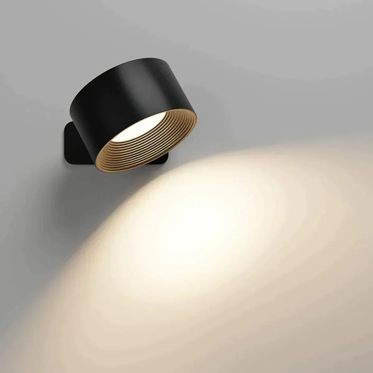 Flexilight™ | 360° trådløs genopladelig væglampe - Sort - house & garden - {{ product_tags }