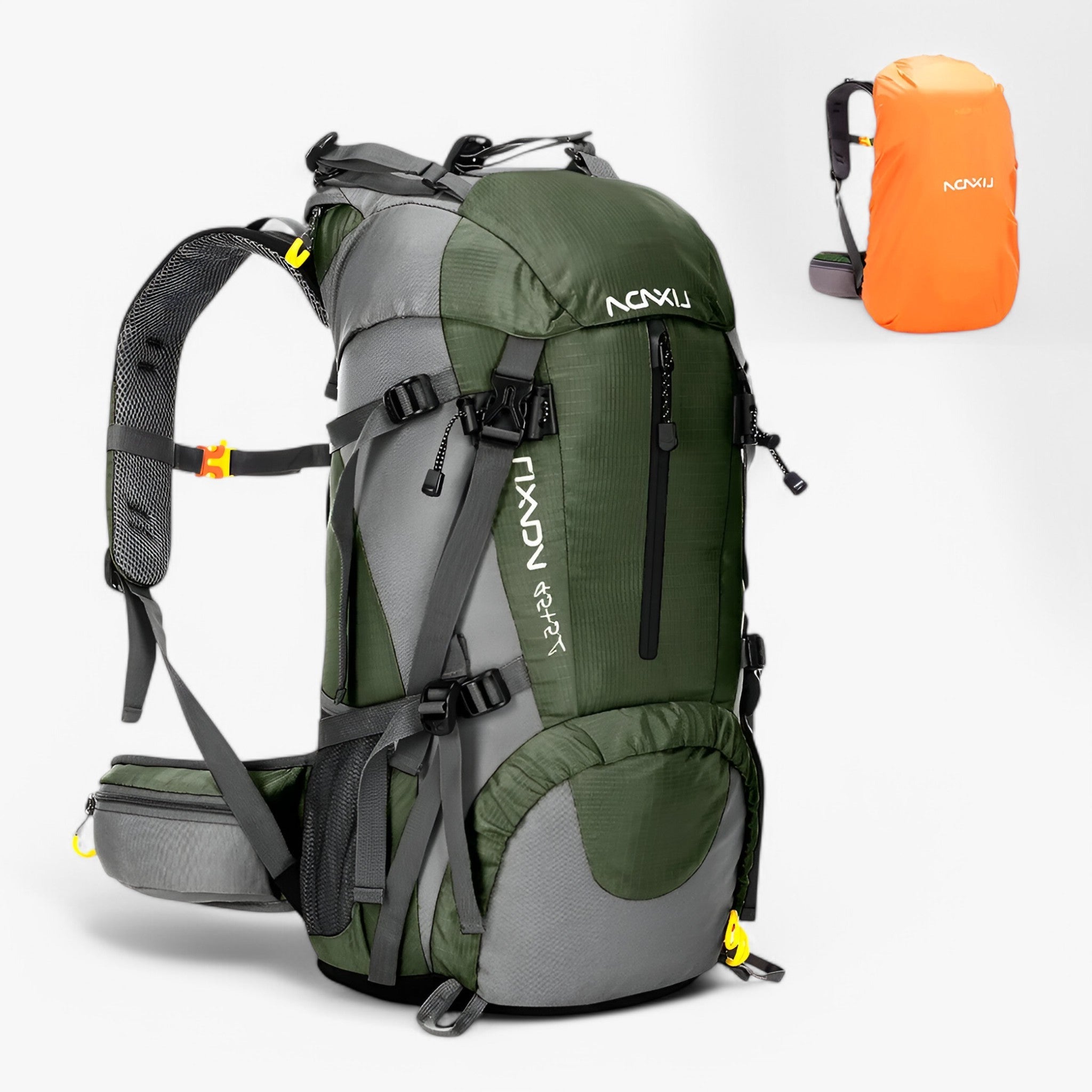 Vandtæt vandrerygsæk og campingrygsæk, 50 liter - - bags - {{ product_tags }