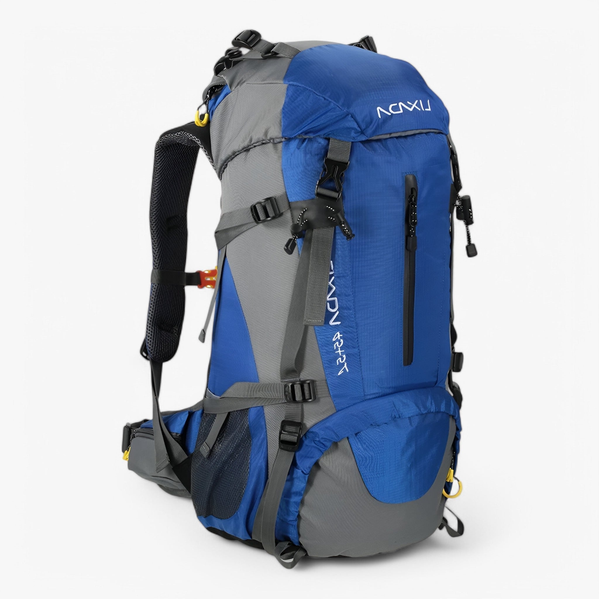 Vandtæt vandrerygsæk og campingrygsæk, 50 liter - Blå - bags - {{ product_tags }