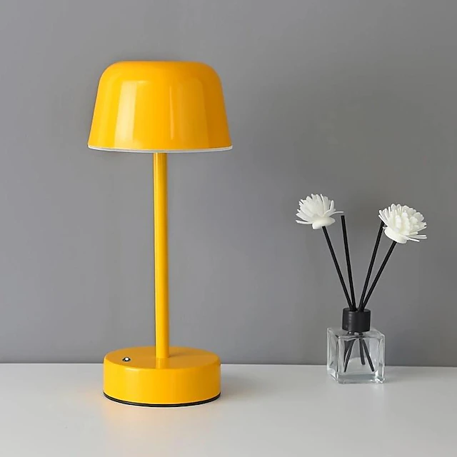 Puls | Trådløs Bordlampe - Gul - house & garden - {{ product_tags }