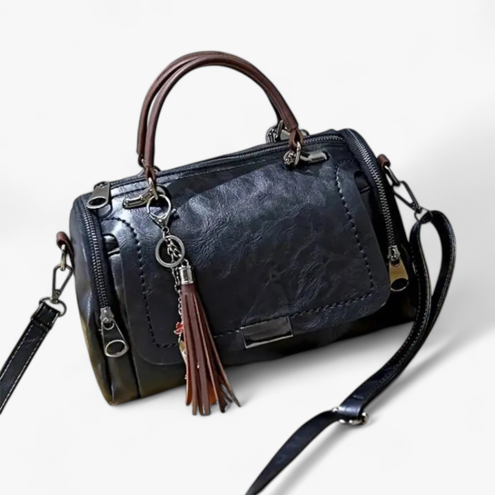 PAULIEN - Skuldertaske med frynser til kvinder: stor kapacitet, moderne design - - bags - {{ product_tags }