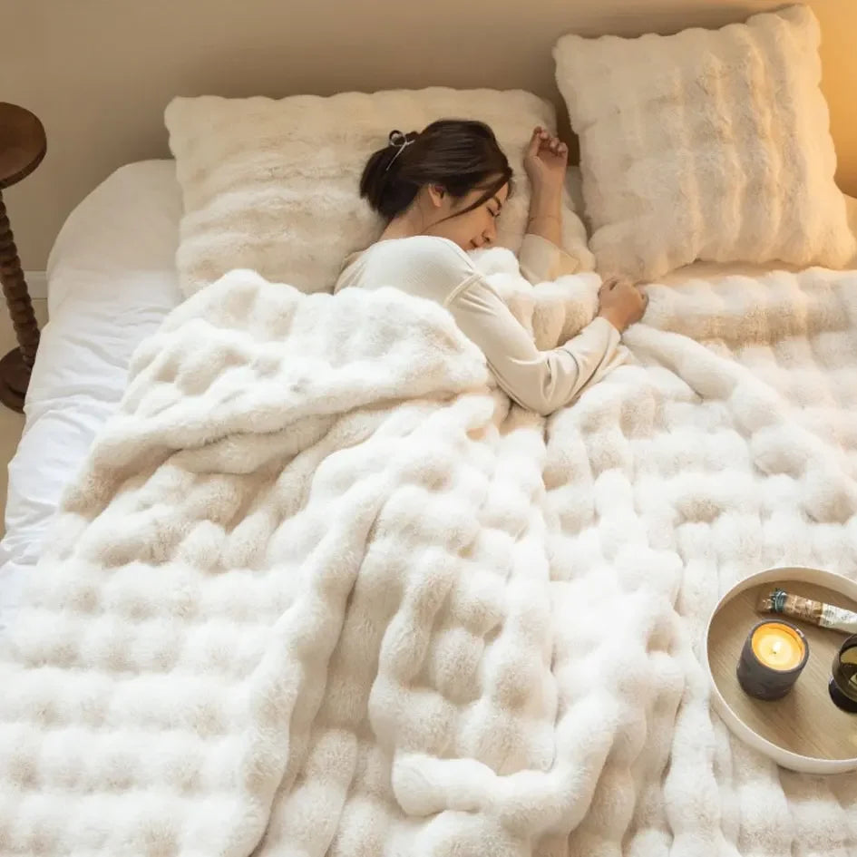 SnugWrap™ | Luksus Tæppe - Elfenben - house & garden - {{ product_tags }