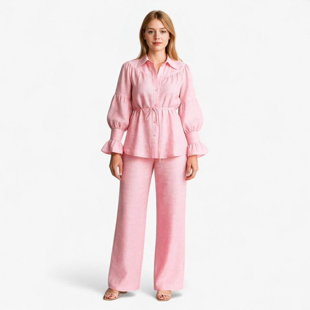 Allura | Kvinders Elegant Polyester Sæt - - Kvinders tøj - {{ product_tags }