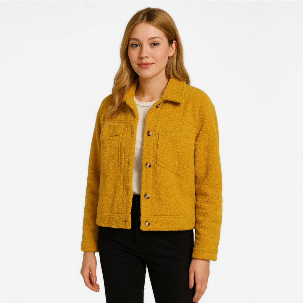 Aria | Uldjakke - hyggelig og elegant - - women's fashion - {{ product_tags }
