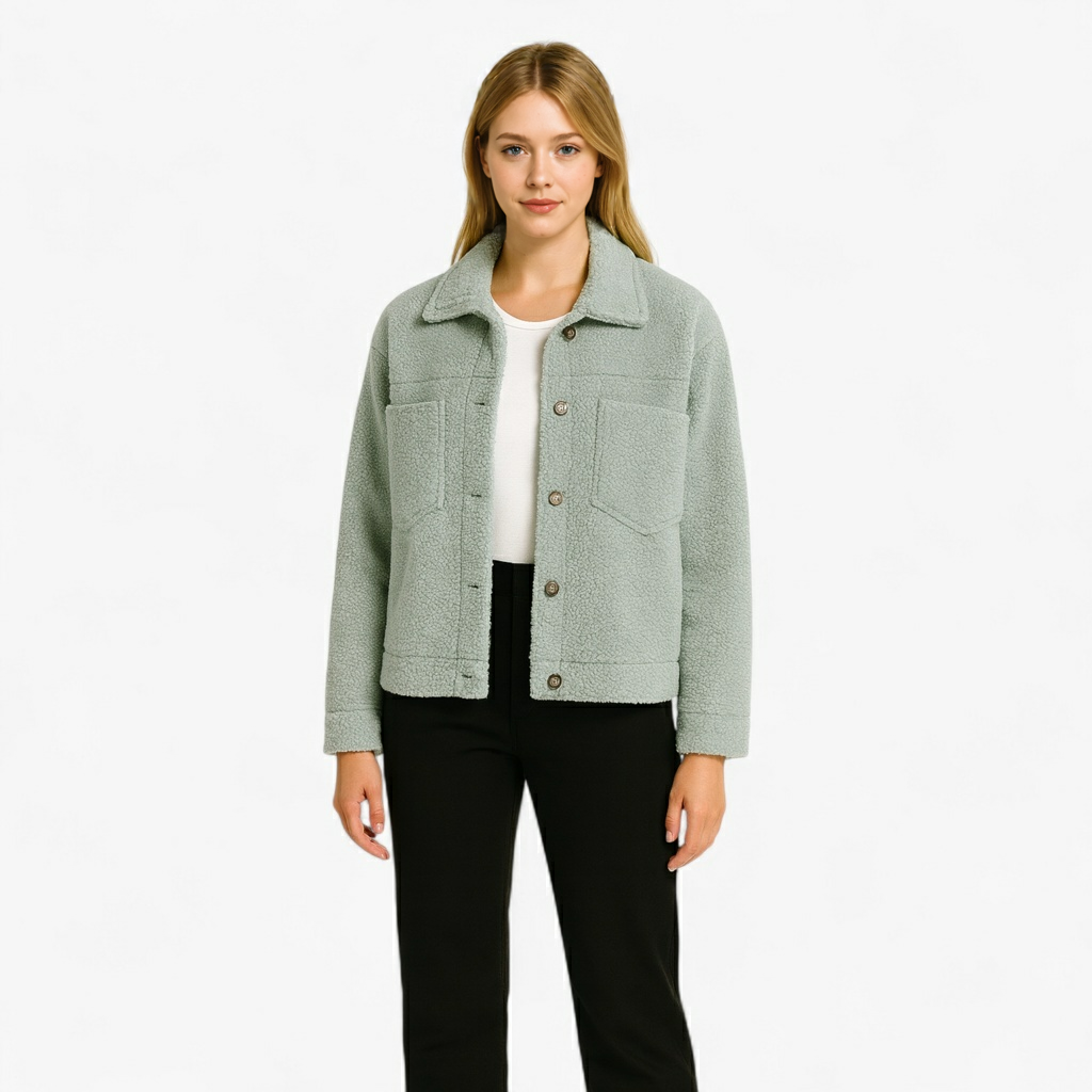 Aria | Uldjakke - hyggelig og elegant - - women's fashion - {{ product_tags }