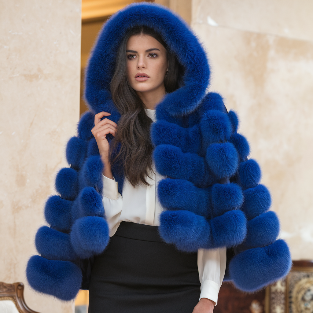 Adele | Blød kunstpelsjakke Sne - Luksuriøs varme og elegance - - women's fashion - {{ product_tags }