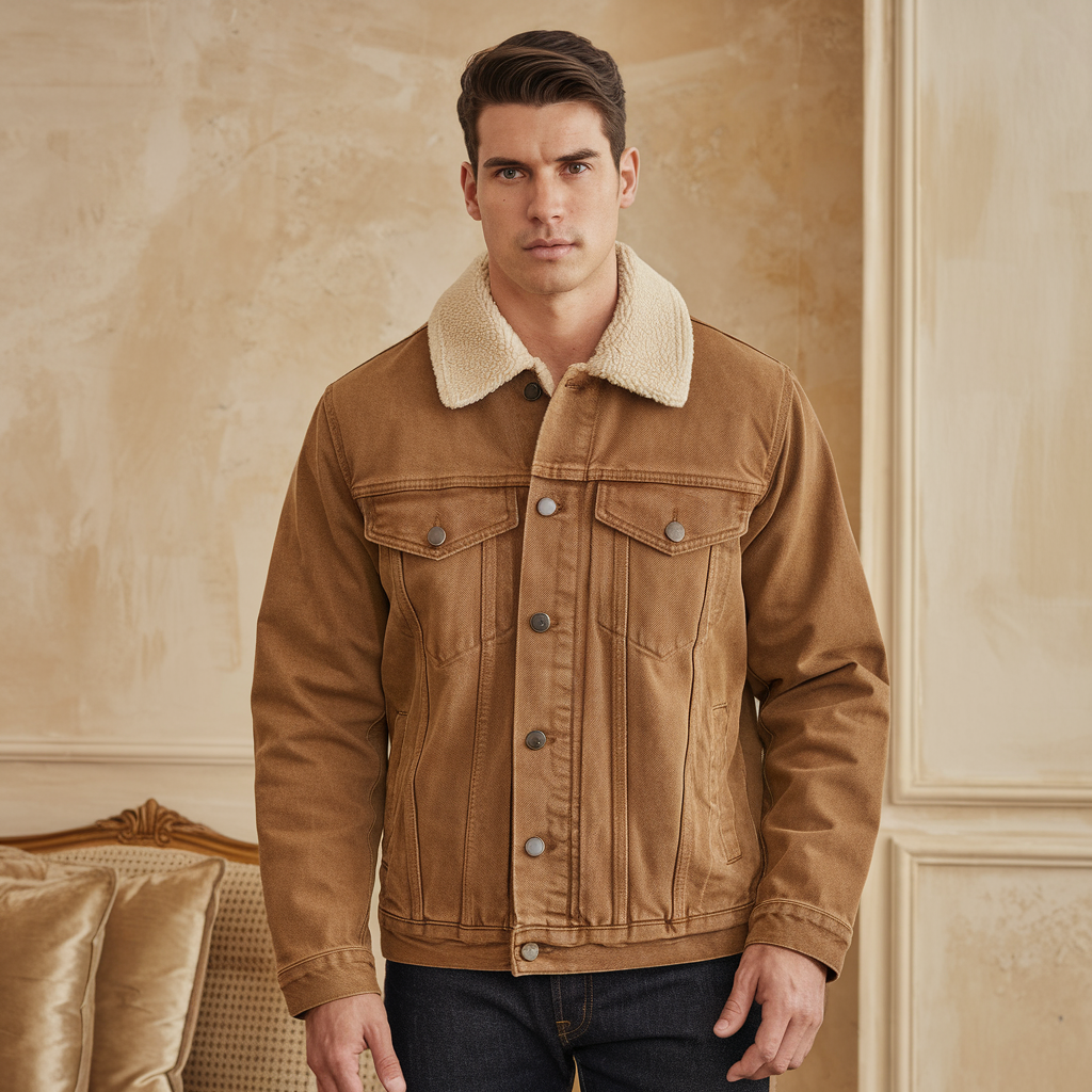 Ethan | Bomuldsjakke til mænd - Ultimativ vintervarme - - men's fashion - {{ product_tags }