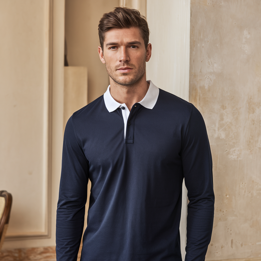Steve | Stilfuld Polo-Sweater - - Steve | Stilfuld Polo-Sweater - €25 - {{ product_tags }