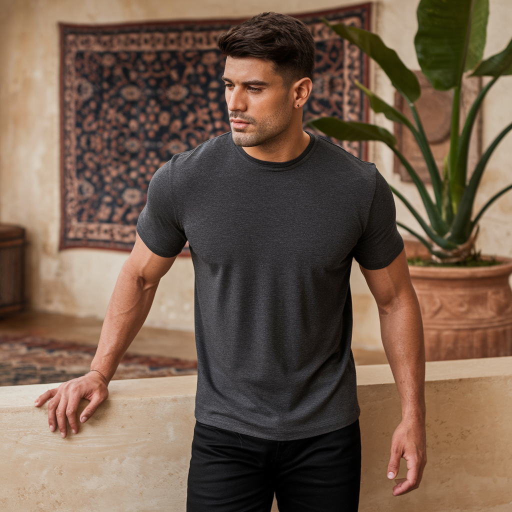 Boris | 3-pak herre-sommer-T-shirts - - men's fashion - {{ product_tags }