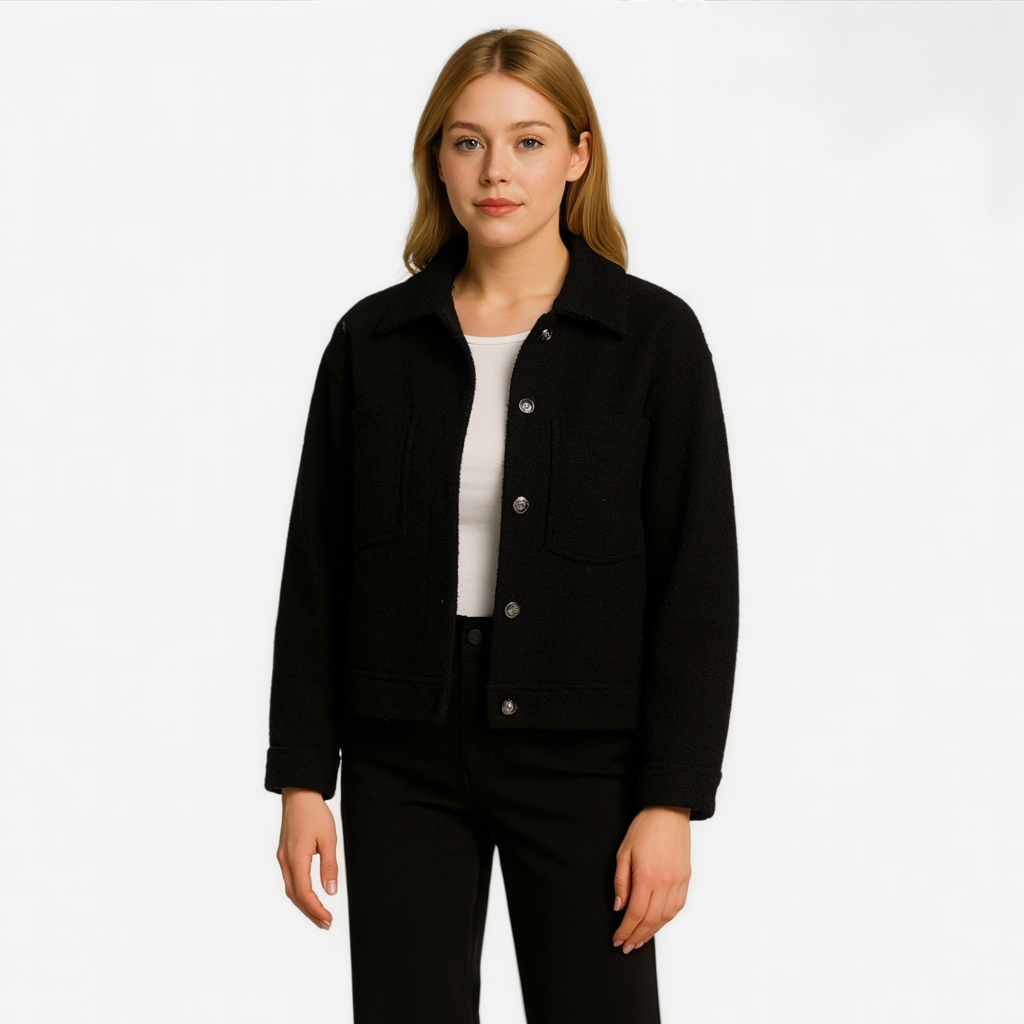 Aria | Uldjakke - hyggelig og elegant - - women's fashion - {{ product_tags }