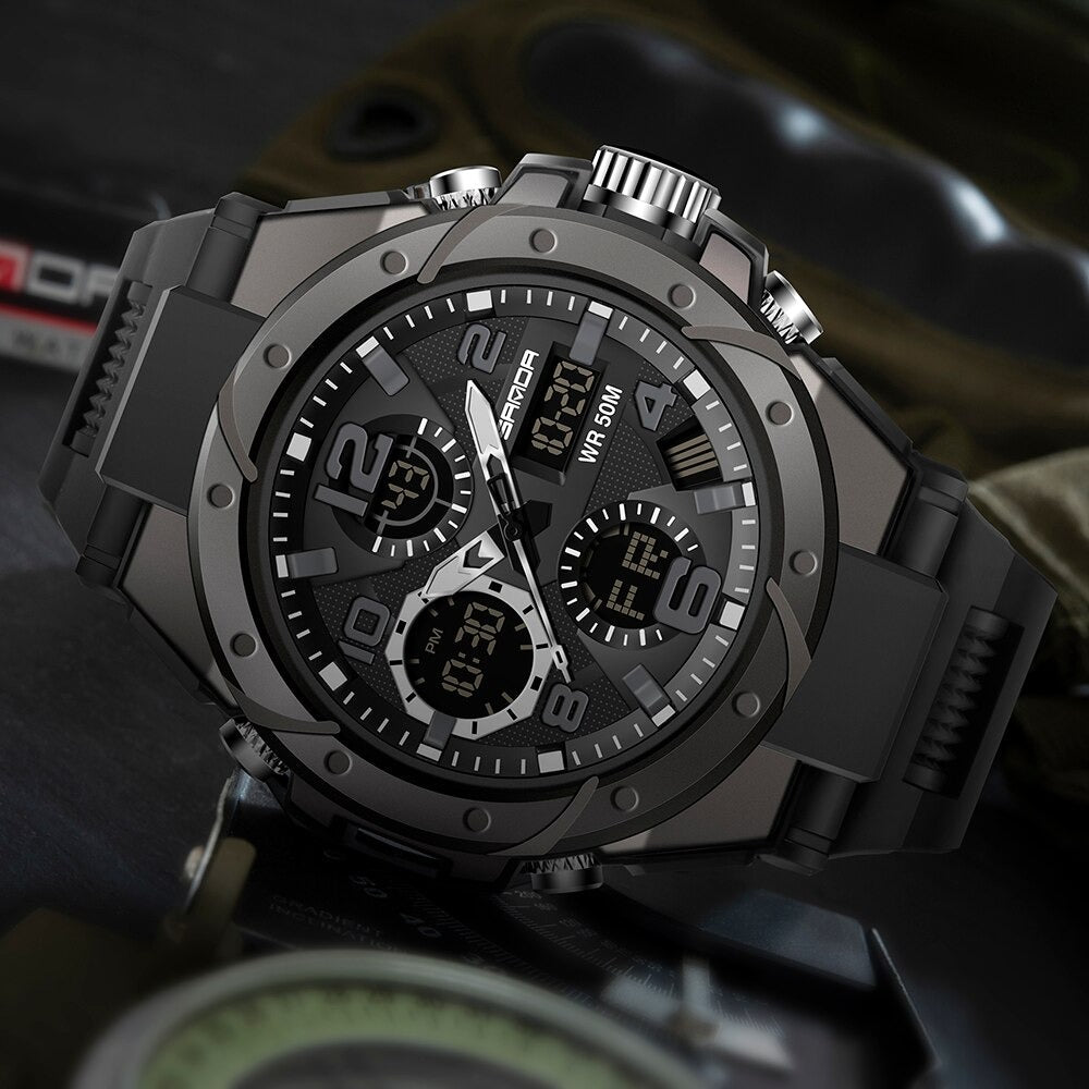 TitanGuard | Multifunktionelt militærur til mænd - - watches - {{ product_tags }