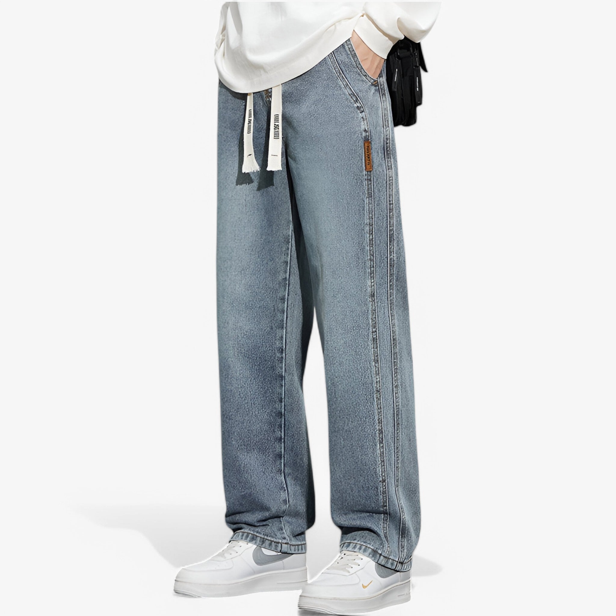 Jace | Denimbukser med brede ben - Trendy og komfortable - - women's fashion - {{ product_tags }