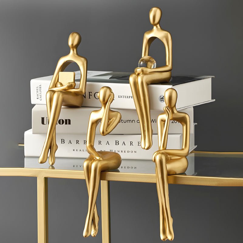 Abstract Sculpture™ - Stilfuld dekoration, der forbedrer atmosfæren i dit hjem! - Komplet sæt 4 stk. - house & garden - {{ product_tags }