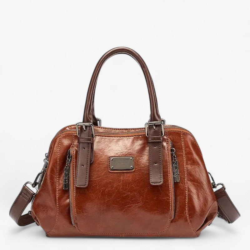 Lædertaske - Marja - Brun - bags - {{ product_tags }