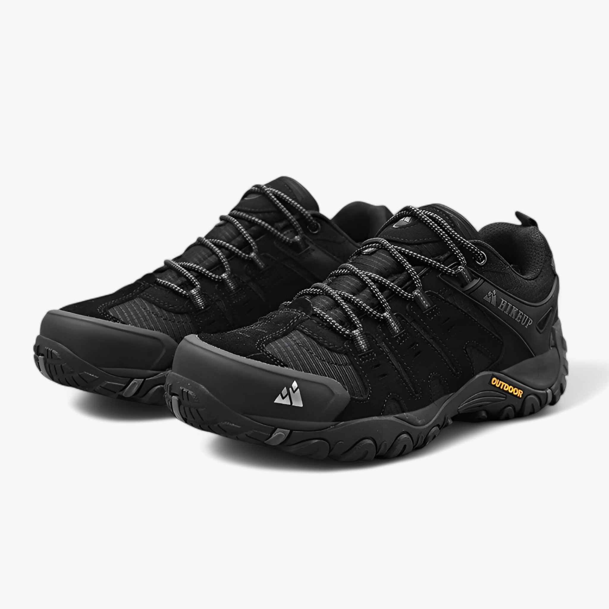 Herre-vandrestøvler i ruskind og læder – komfortable sneakers til vandreture - - men's fashion - {{ product_tags }