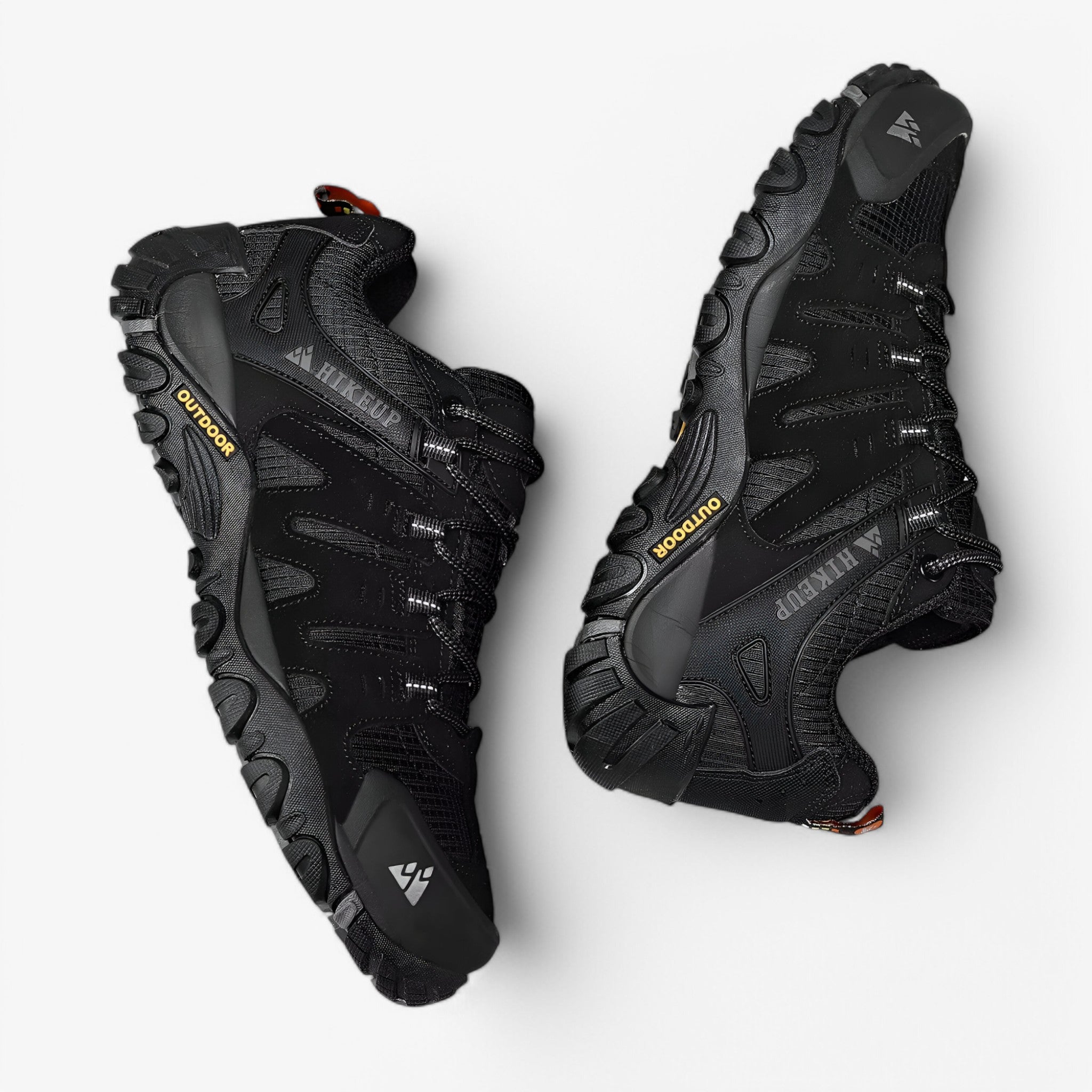 Herre-vandrestøvler i ruskind og læder – komfortable sneakers til vandreture - - men's fashion - {{ product_tags }