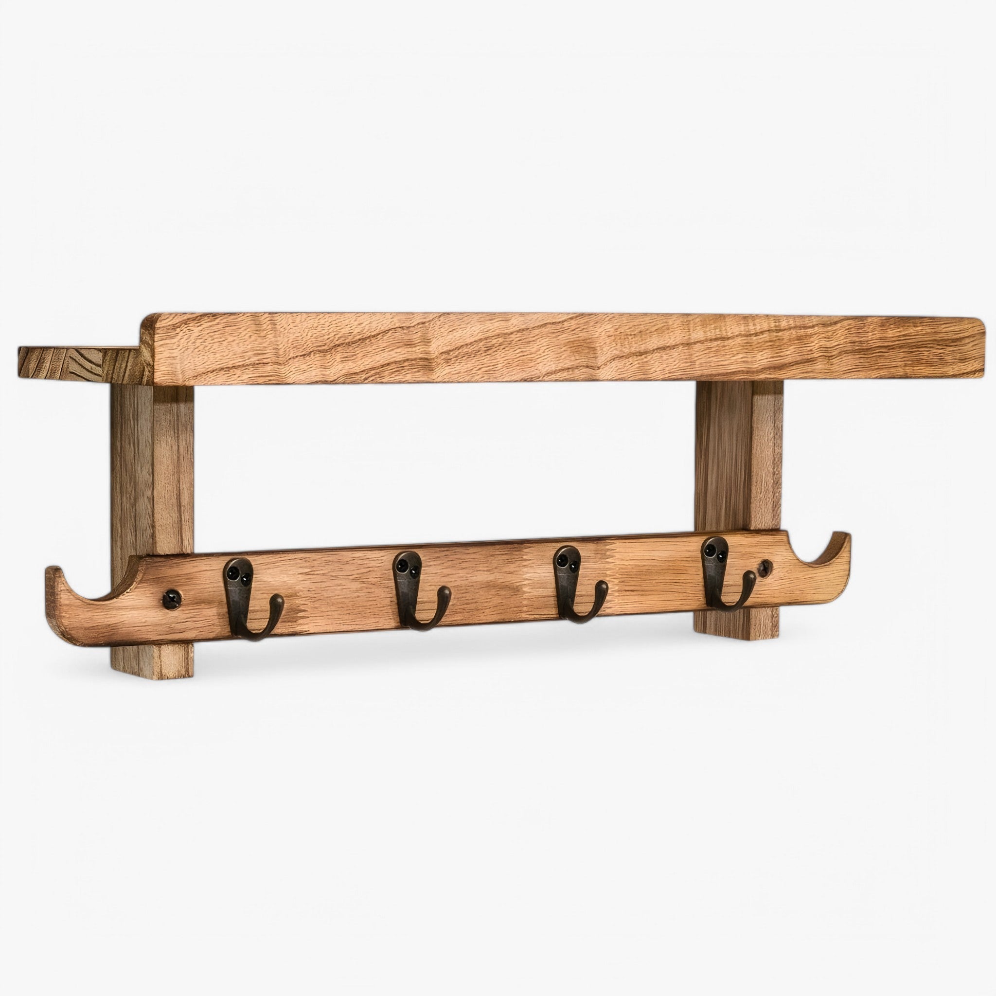 Benny | Væghængt klædestativ med hylde - Træ - house & garden - {{ product_tags }