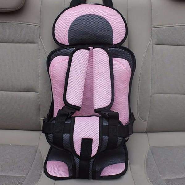 TravelSafe™ | Bærbar babystol - Sikkerhed og bekvemmelighed på farten - Rosa - baby - {{ product_tags }