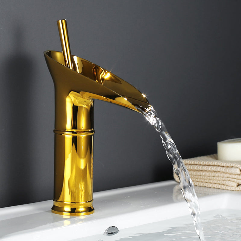 Huck - Waterfall antik håndvaskarmatur til badeværelset messing håndvaskarmatur - - house & garden - {{ product_tags }