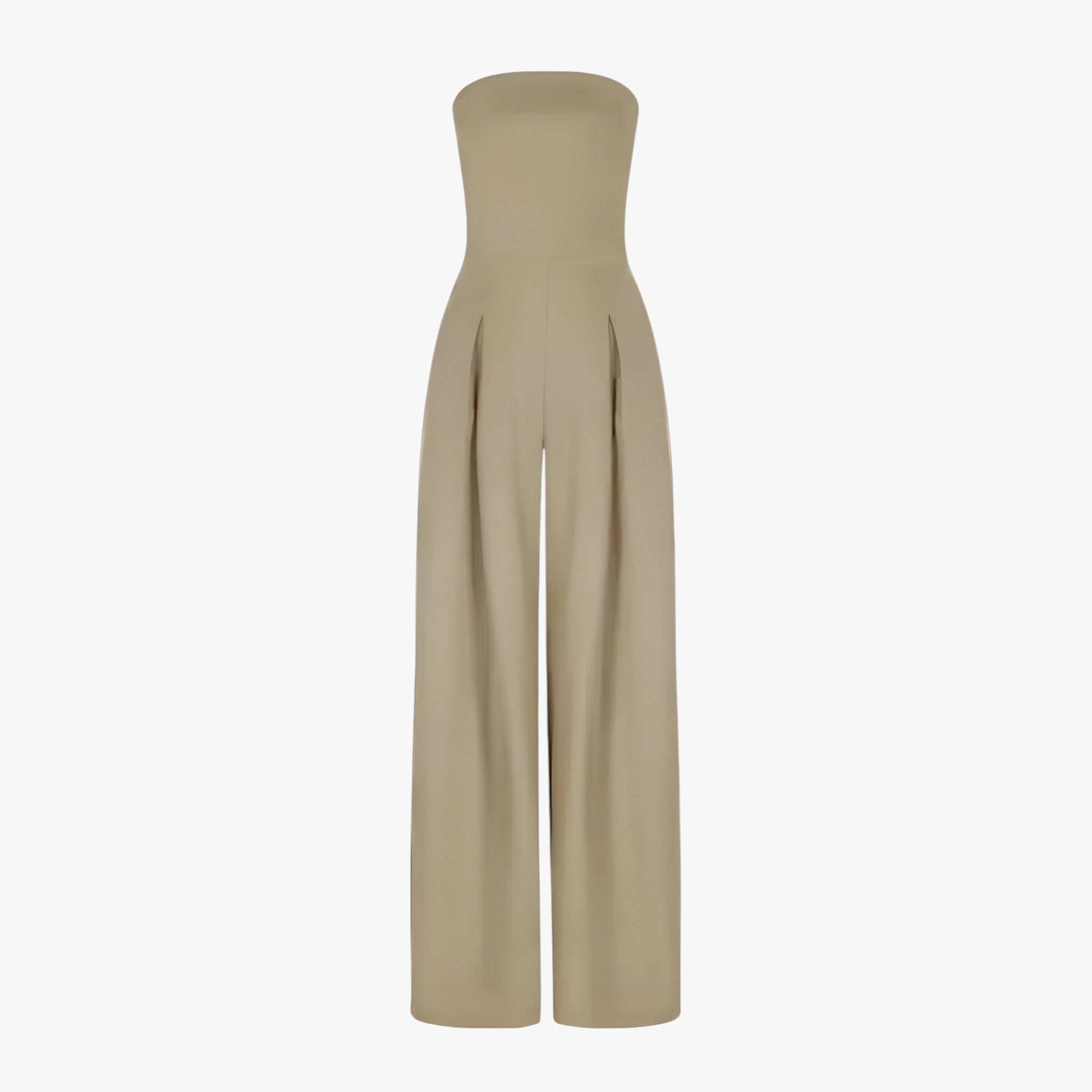 Daria | Jumpsuit - Chic og komfortabel - Beige - Daria | Jumpsuit - Chic og komfortabel - € - {{ product_tags }