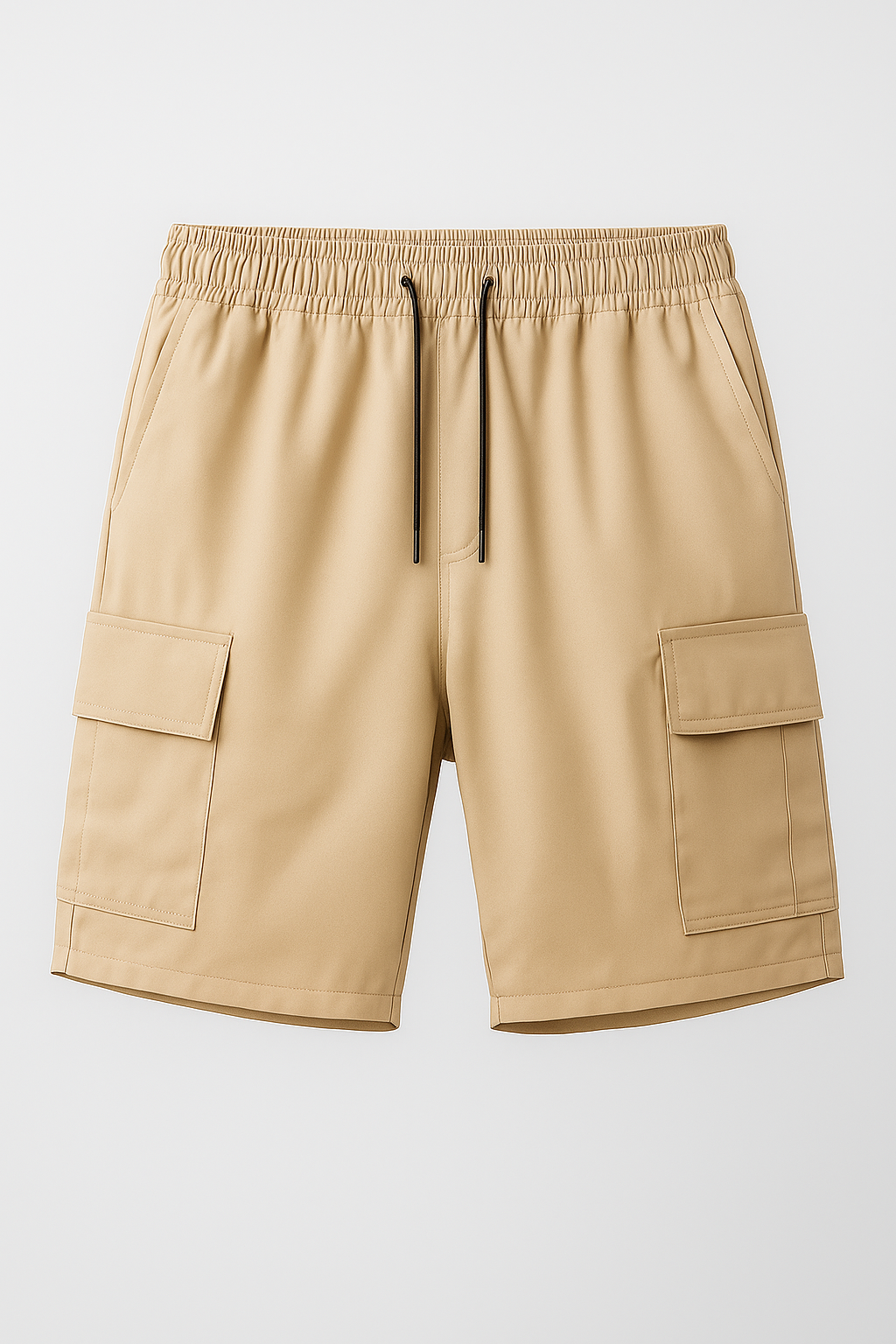 Lars | Herre Cargo Shorts med Side Gentager - Beige - Lars | Herre Cargo Shorts med Side Gentager - €25 - {{ product_tags }