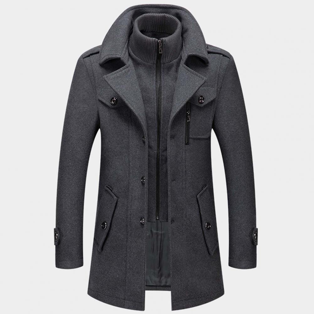 Benjamin Lange vinterjakke herre - Grå - winter - {{ product_tags }