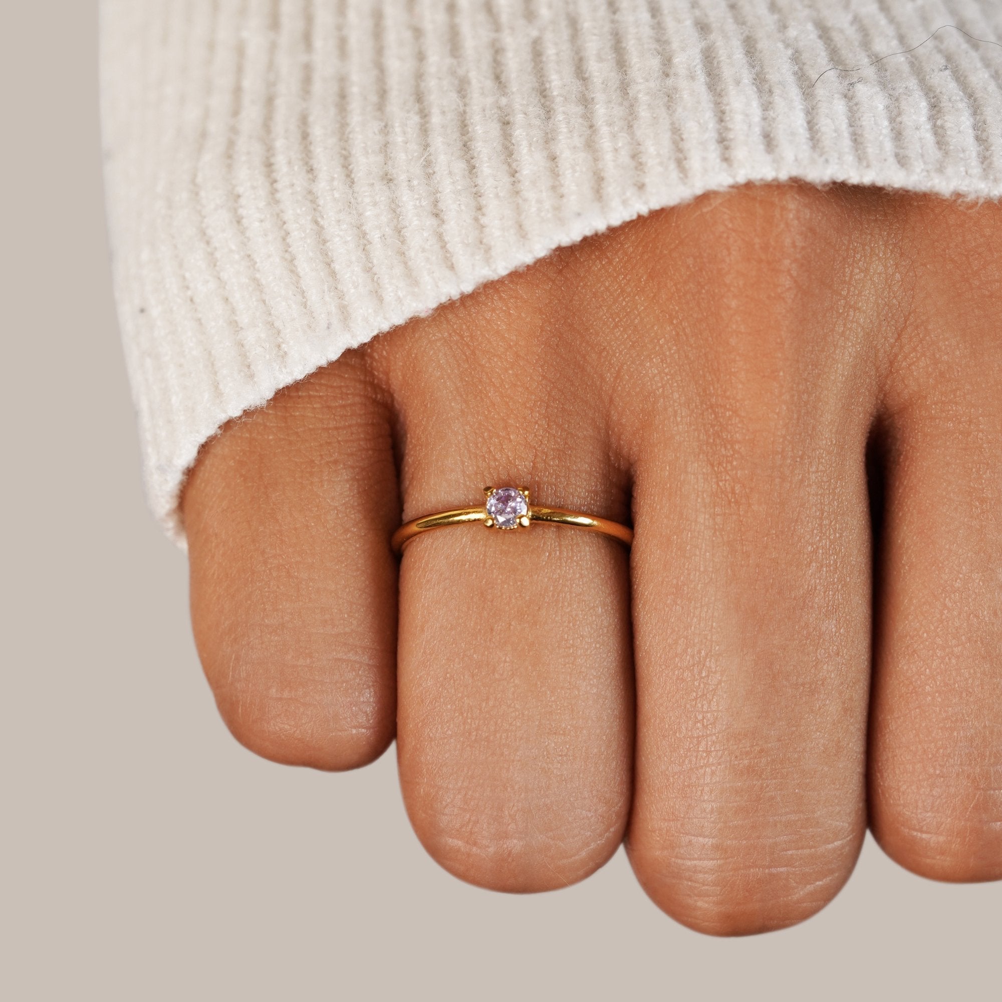 Fødselssten 18K ring - - watches - {{ product_tags }