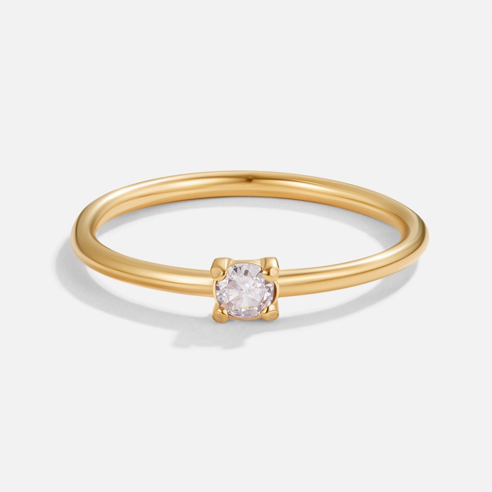 Fødselssten 18K ring - Juni - Månesten - watches - {{ product_tags }
