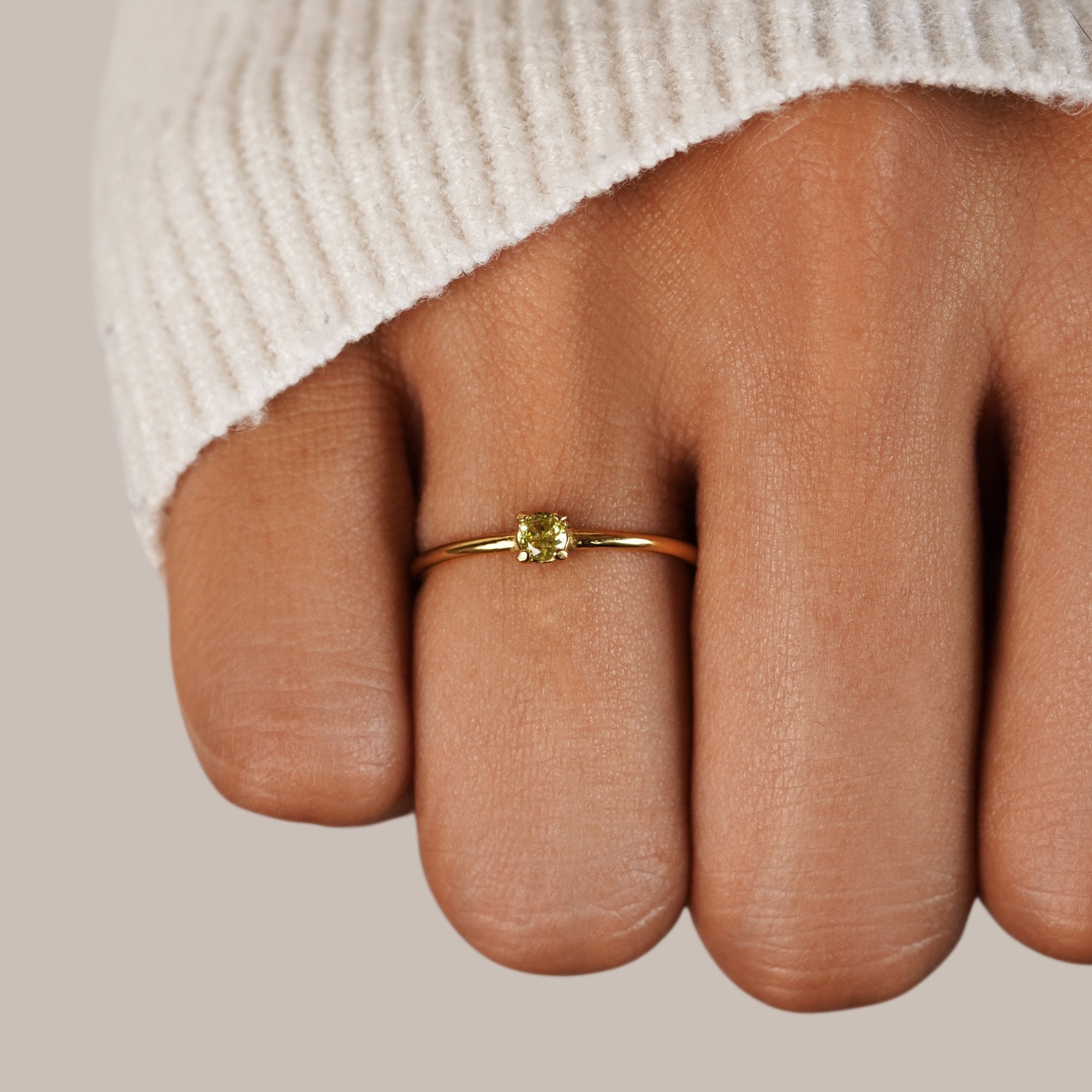 Fødselssten 18K ring - - watches - {{ product_tags }
